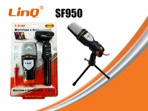 Microphone à Condensateur Pour Smartphone Tablette PC Portable Linq Sf950 - Photo 1/1