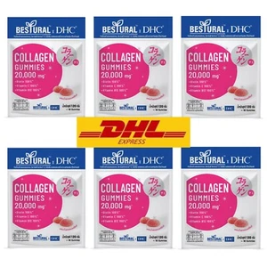 6x40 Advance Collagen Gummies Bestural DHC Biotin Vitamin C B12 Skin Strawberry - Picture 1 of 10