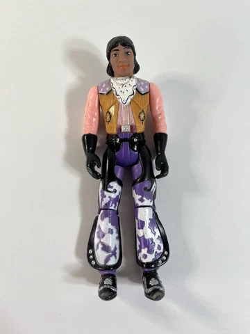 Vintage COWBOY CURTIS Pee-Wee's Playhouse 6" Action Figure MATCHBOX 1987 NO HAT Cover