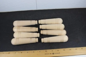 Wood Handles For Chisels or Files 8 Pieces - Picture 1 of 5