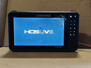 Lowrance HDS-9 FishFinder Sonar Radar Mapping 000-14422-001-TESTED - Picture 1 of 7