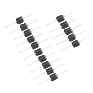 6A10 Diodo Rectificador 6A 1000V Diodos De Silicio Electrónicos Axiales 15Pcs - Imagen 1 de 2