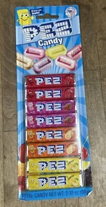 Refill PEZ CANDY Assorted Fruit Flavors 2.31 oz 8 Pack - Picture 1 of 2