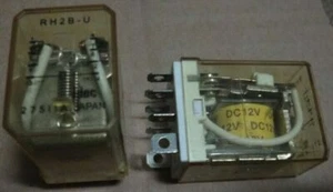 10PC IDEC Relay RH2B-U DC12V / - Picture 1 of 3