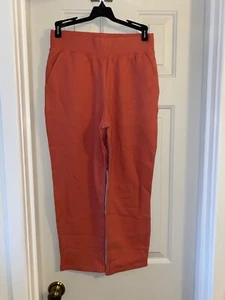 DENIM & CO Active Reg Pull-on Crop Pant DESERT CORAL sz XXS - Picture 1 of 2