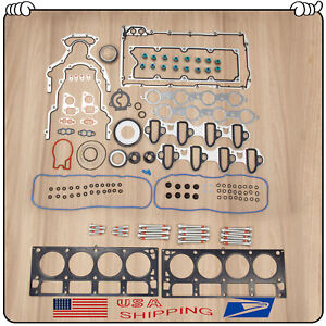 Head Gasket Set with Bolts For 02-11 GMC Chevy Tahoe Silverado 1500 5.3L 4.8L