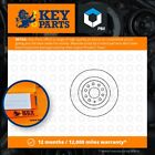 2x Brake Discs Pair Vented fits VW GOLF Front 2004 on 312mm Set KeyParts Quality