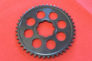2045-15-530 HARLEY JD REAR WHEEL SPROCKET 44 TOOTH 530 CHAIN 1915-1924 3 SPEEDS! - Foto 1 di 4