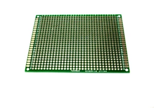 2.54mm 7x9cm DIY Double Side Prototype PCB Breadboard Universal for Arduino 2pcs - Picture 1 of 2