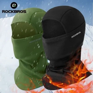 Cycling Balaclava Face Mask Neck Warmer Winter Thermal Ski Mask Under Helmet Hat - Picture 1 of 22