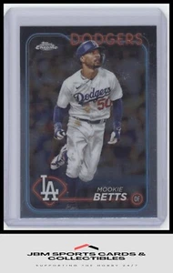 2024 Topps Chrome #296 Mookie Betts (4) Card Lot - Picture 1 of 2