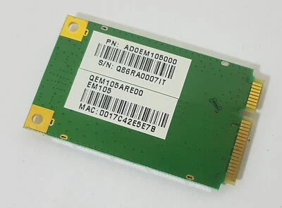 Wlan WiFI Mini PCIe EM105 AD0EM105000 aus Notebook Acer Aspire 7530G - Image 1 of 2
