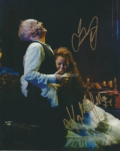 John Owen Jones Katie Hall HAND SIGNED 8x10 Photo Autograph Phantom the Opera B - Picture 1 of 2
