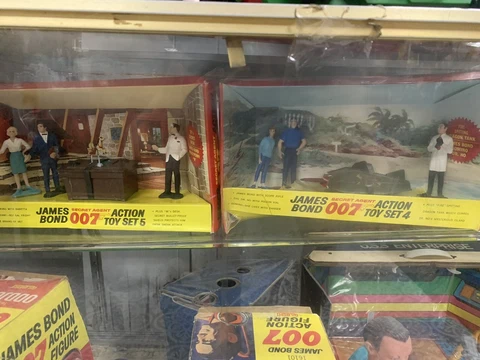 James Bond Action Toy Set Gilbert Lot Of 4🔥🔥🔥🔥🔥🔥🔥 Cover
