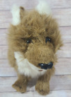 Folkmanis Plush Fox Hand Puppet Stuffed Animal Red Brown White Realistic 16"