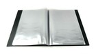 Portfolio Präsentationsmappe ca. 27x32,5cm A4 schwarz 20 Seiten mit Einlage NEU