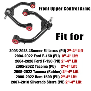 Arótula delantera de elevación de brazos de control superior de 0-4" para Ford, Silverado, Tacoma, RAM - Imagen 1 de 94