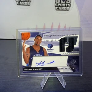 Andre Emmett - 2004-05 Upper Deck Spx Rookie Jersey Autograph RC Auto /1999 RPA - Picture 1 of 2