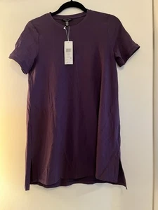 NWT Eileen Fisher Purple Viscose Jersey Crew Neck Tunic Size XS/TP - Picture 1 of 5