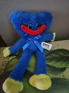 POPPY PLAYTIME Blue Smiling Huggy Wuggy 8" Plush Enchanted Mob - Picture 1 of 3