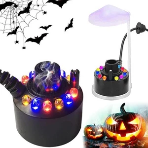 12 LED Aquarium Nebler Licht Luftbefeuchter Nebelmaschine Fogger Ultraschal A5S8 - Bild 1 von 8