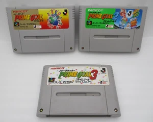 SFC PRIME GOAL 1 2 3 3Games SNES Japan import Super Famicom - Picture 1 of 12