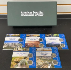 America's Beautiful National Parks (2010-21) 56 parchi, 112 quarti (2 per parco) - Foto 1 di 15