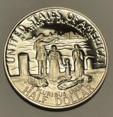 1986 S Liberty Half Dollar A Nation Of Immigrants - Image 1 of 2