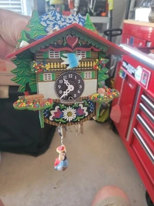 Hallmark Keepsake 'Time for Joy' Wind-Up Musical Cuckoo Clock Ornament - Picture 1 of 4