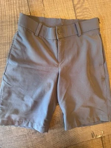Nike Youth Boys Dri-Fit Flat Front Golf Shorts Size Small, Gray, ages 8-10 - Picture 1 of 6