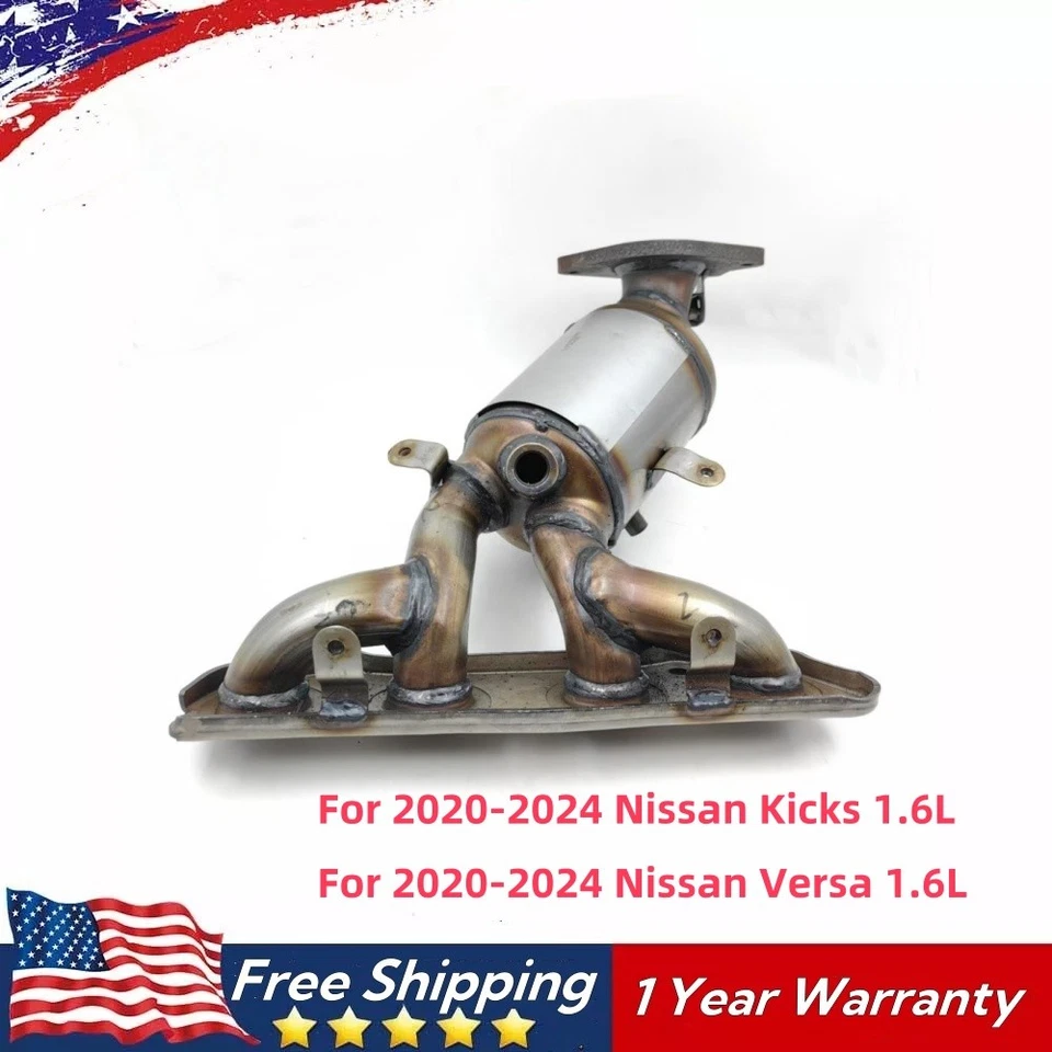 Manifold Catalytic Converter for Nissan Versa/Kicks 2020-2024 1.6L 140E2-9VB0B - Image 1 of 4