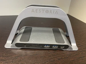 Aestoria MAC Windows USB C Docking Station Dual Monitor - 10 Ports with 2X HDMI - Afbeelding 1 van 5