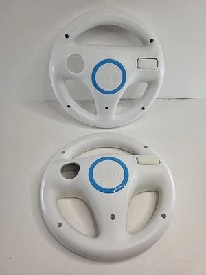 Lote De 2 Volantes Oficiales Mario Kart Ruedas Wii Funcionando para Nintendo Wii Foto 1 de 3