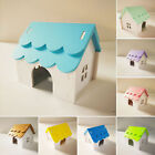 Hamster Toys Shelter Room Eco-friendly Pet Nesting Materials Wooden House Toy