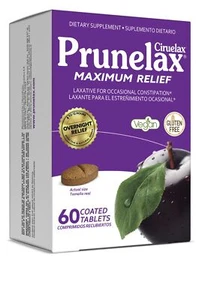 Prunelax Ciruelax Maximum Relief Laxative Tablets with Natural Senna for Occasio - Picture 1 of 12