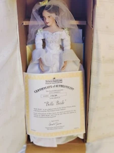 Ashton-Drake Disney Princess Bride “Belle Bride” Porcelain Doll - In Box - Picture 1 of 3