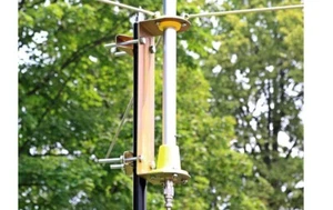 GAP-H 1/2 fala pionowa srebrna pręt typu home-base antena radia cb - Zdjęcie 1 z 12