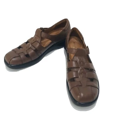 Womens Naturalizer Mary Jane Shoes 10N Brown N5 Comfort Leather Uppers Mozart - Image 1 of 4