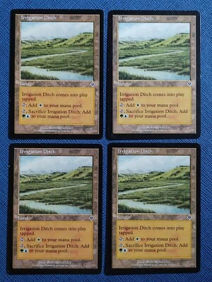 MTG 4x Irrigation Ditch x4 LP Invasion Magic Playset - Image 1 of 2