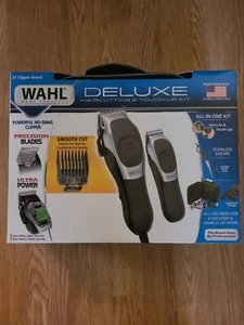 HAIRCUTTING & touch Up Kit W Case WAHL - Picture 1 of 5
