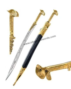 Brass Handle Yatagan Sword - Picture 1 of 23