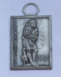 Silber Schweiz Feldmeisterschaft Bern Medaille - Bild 1 von 2