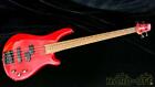 Fernandes Electric Bass Guitar Revolver Red FRB-60 Used Shipping From Japan