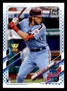 2021 Topps Blue Star 299 Made #277 Alec Bohm RC Philadelphia Phillies - Picture 1 of 3