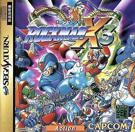 Mega Man X3 SEGA SATURN Japan Version