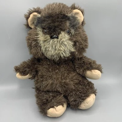 Peluche Kenner Paploo The Ewok 1984 vintage 15" con capucha Star Wars Foto 1 de 4