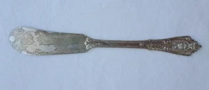 Wallace Knife Rose Point Sterling Silver 5-5/8" Inch Butter Spreader - Picture 1 of 8