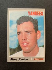 1970 Topps Baseball Card # 536 Mike Kekich - NM