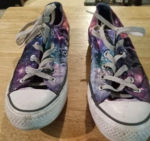 Converse Satin Galaxy Unisex Shoes (Men 4) (Womens 6) 143963C Space Night Sky - Bild 1 von 11