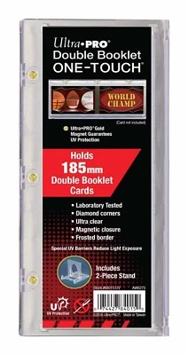 Ultra PRO One-Touch 185mm Double Booklet Magnetic Card Protector Case 130pt - Image 1 of 3